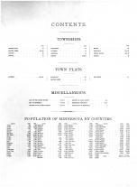 Table of Contents, Rock County 1886
